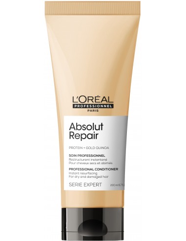 L’Oréal Professionnel კონდიციონერი დაზიანებული თმის 200 მლ -ABSOLUT REPAIR GOLD 